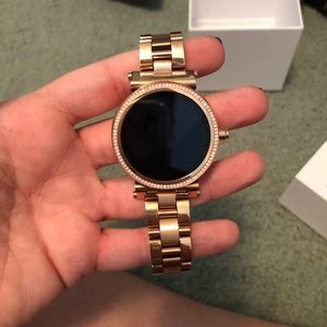 Michael Kors Gold Smart Watch